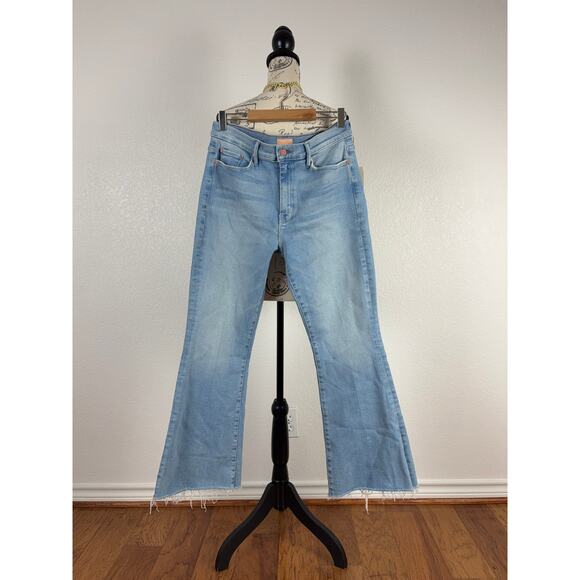 B75 Mother Jeans The Weekender Fray Womens 32 California Cruiser Boho Y2K Baddie - Picture 4 of 13